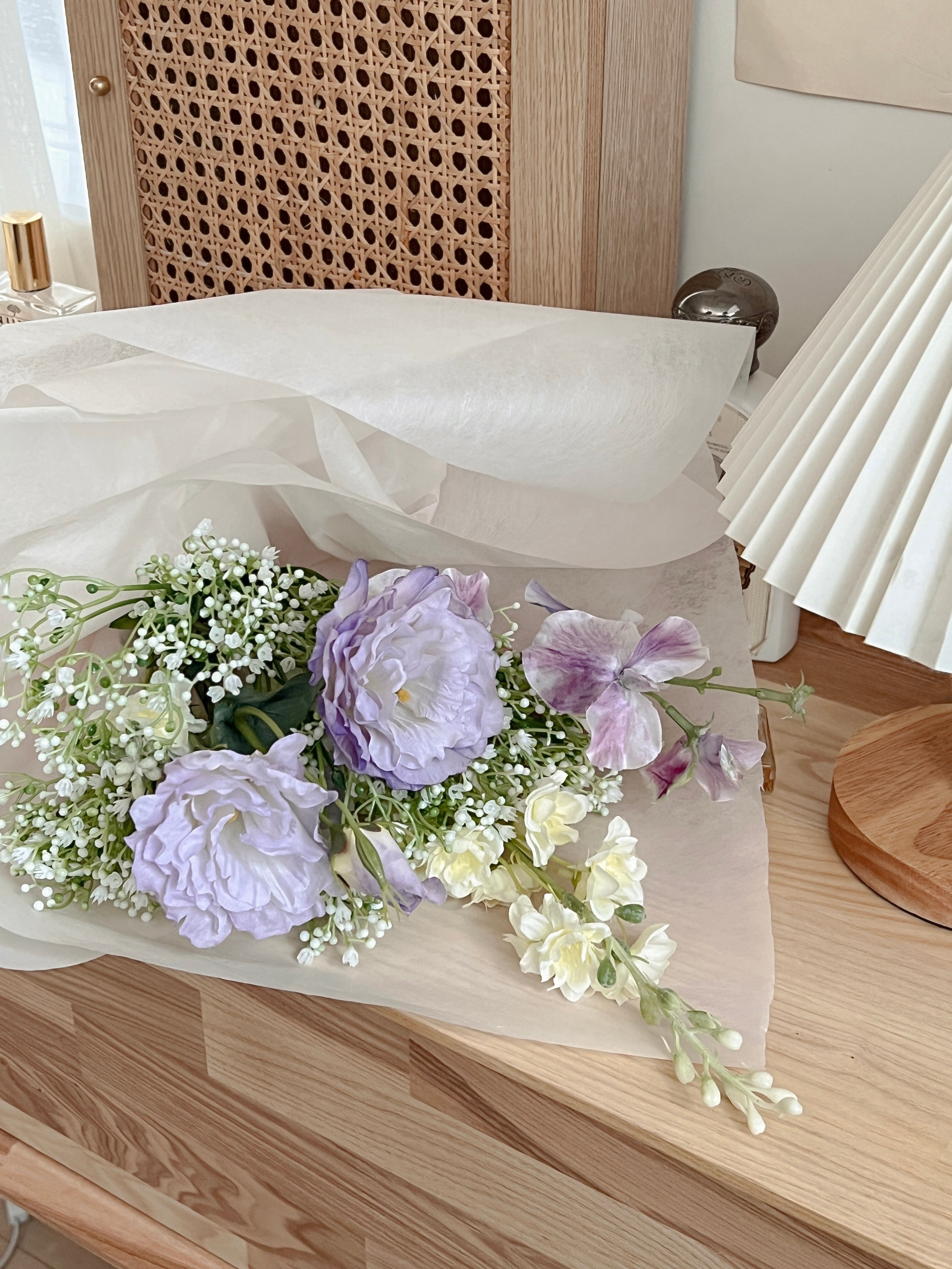 AL-3717-Little Rooms-造花のブーケ Letter bouquet｜elegance