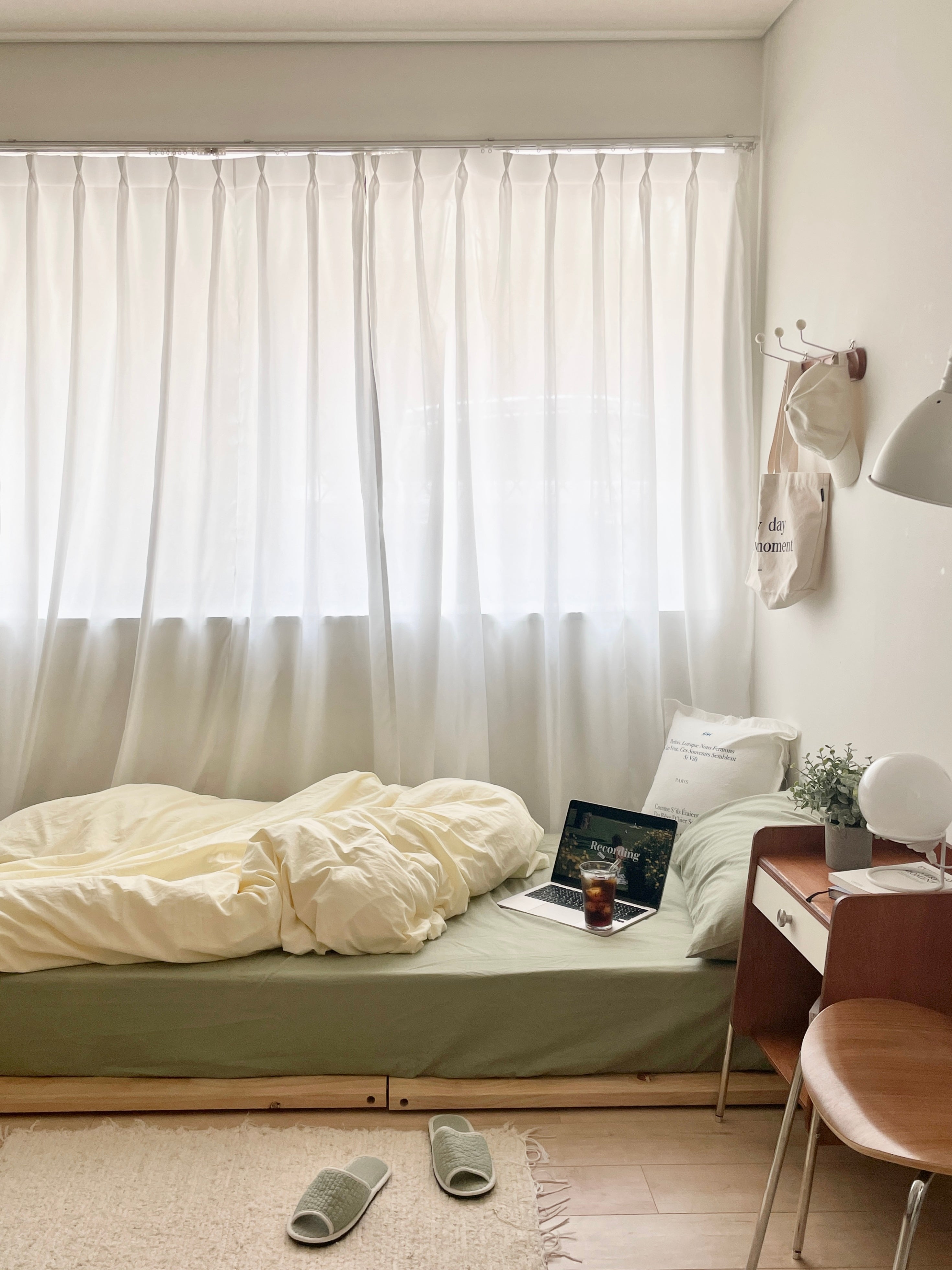 RCB91-00090B-Little Rooms-既成サイズ｜とろみ遮像レースカーテン 1枚
