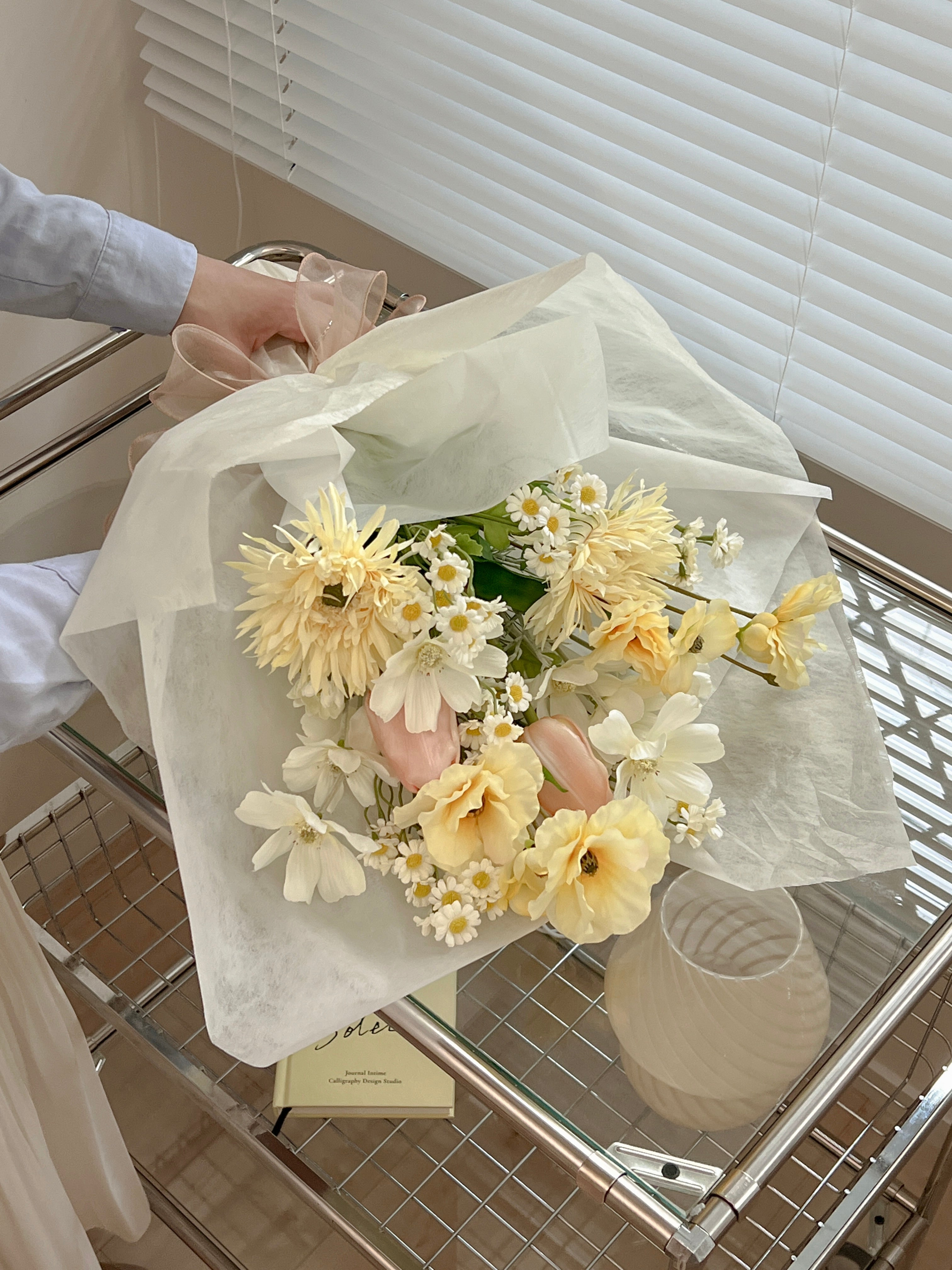 SE-3996-Little Rooms-造花のブーケ Letter bouquet｜kindness