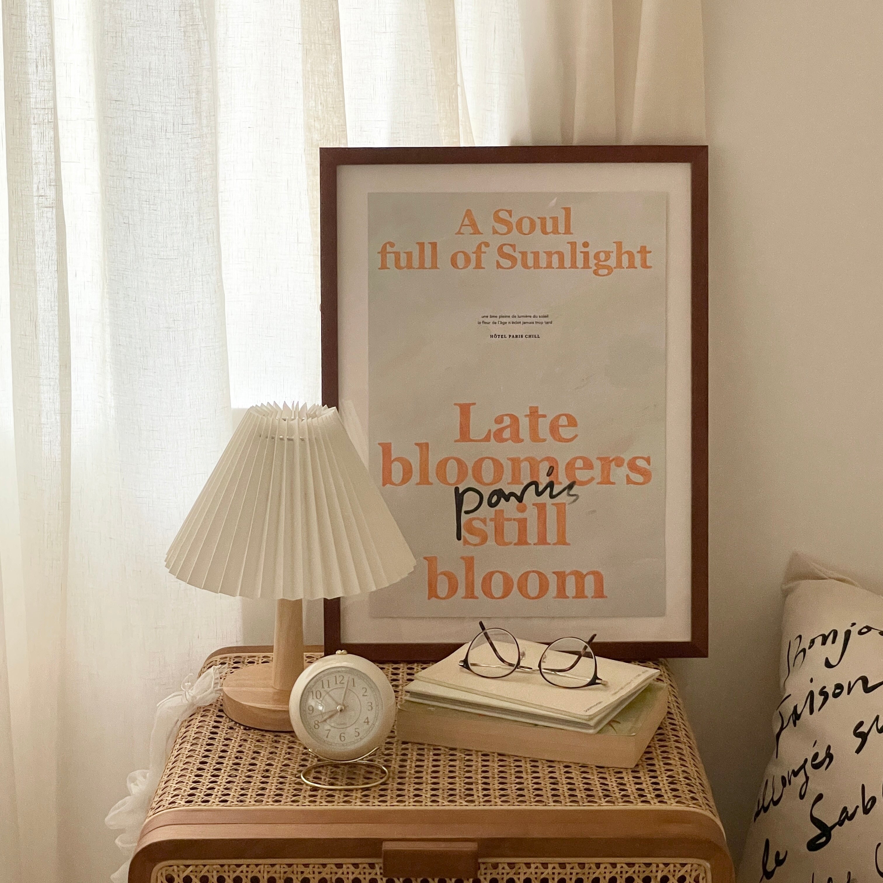 SAB21-00001D-Little Rooms select-置き時計｜round alarm clock