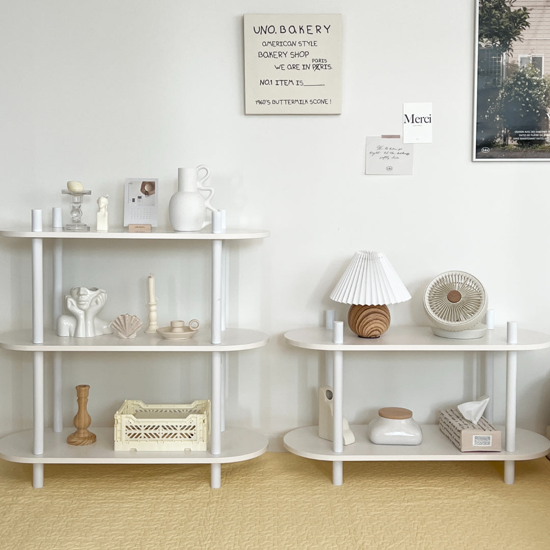 AL-2393-Little Rooms select-ホワイトラウンドラック