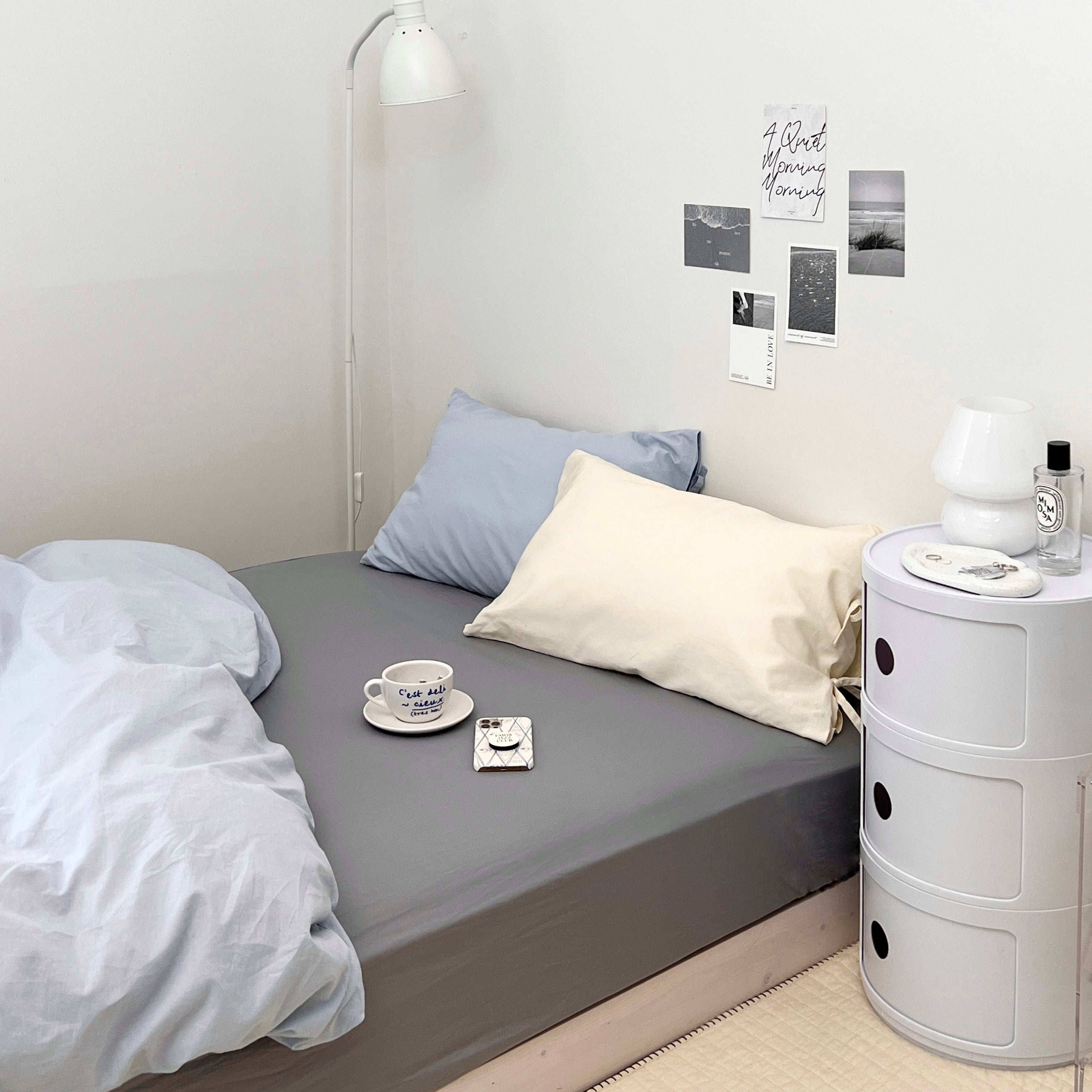 OR-2003-Little Rooms-布団カバー｜plain duvet cover -pale color-