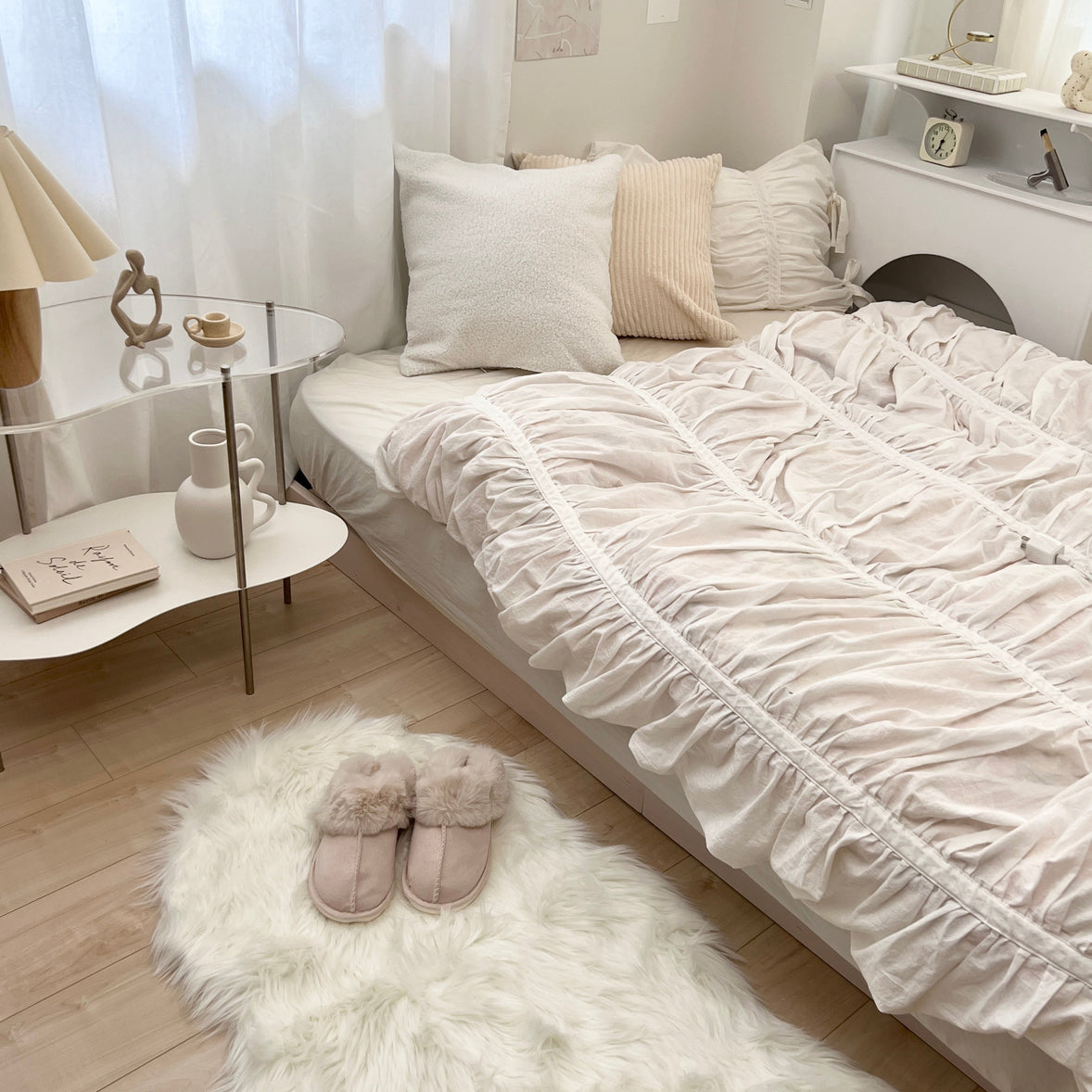 AL-2906-Little Rooms select-ウールライクムートンラグ