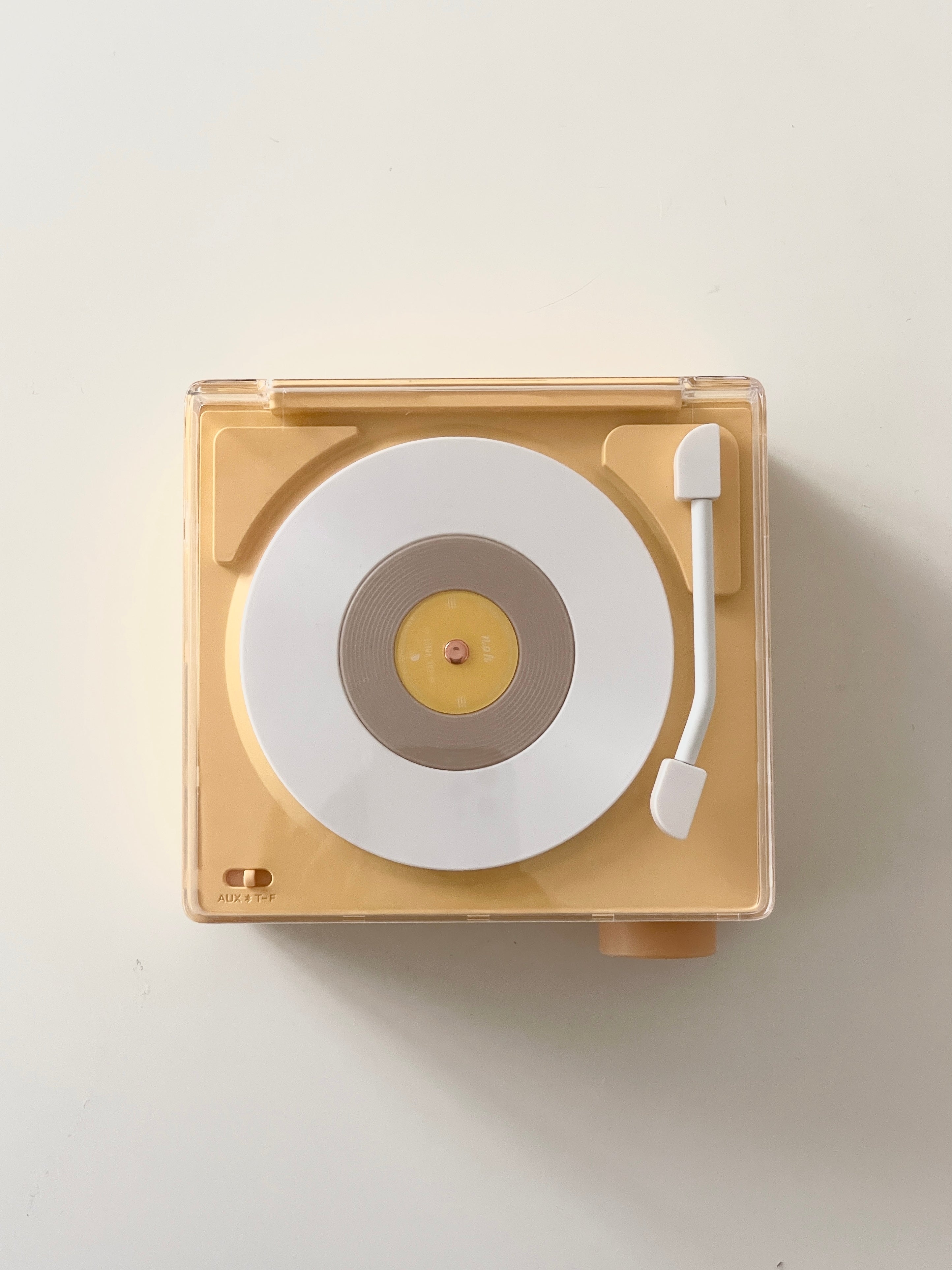 AL-3350-Little Rooms select-レトロレコードプレーヤー風 bluetoothスピーカー