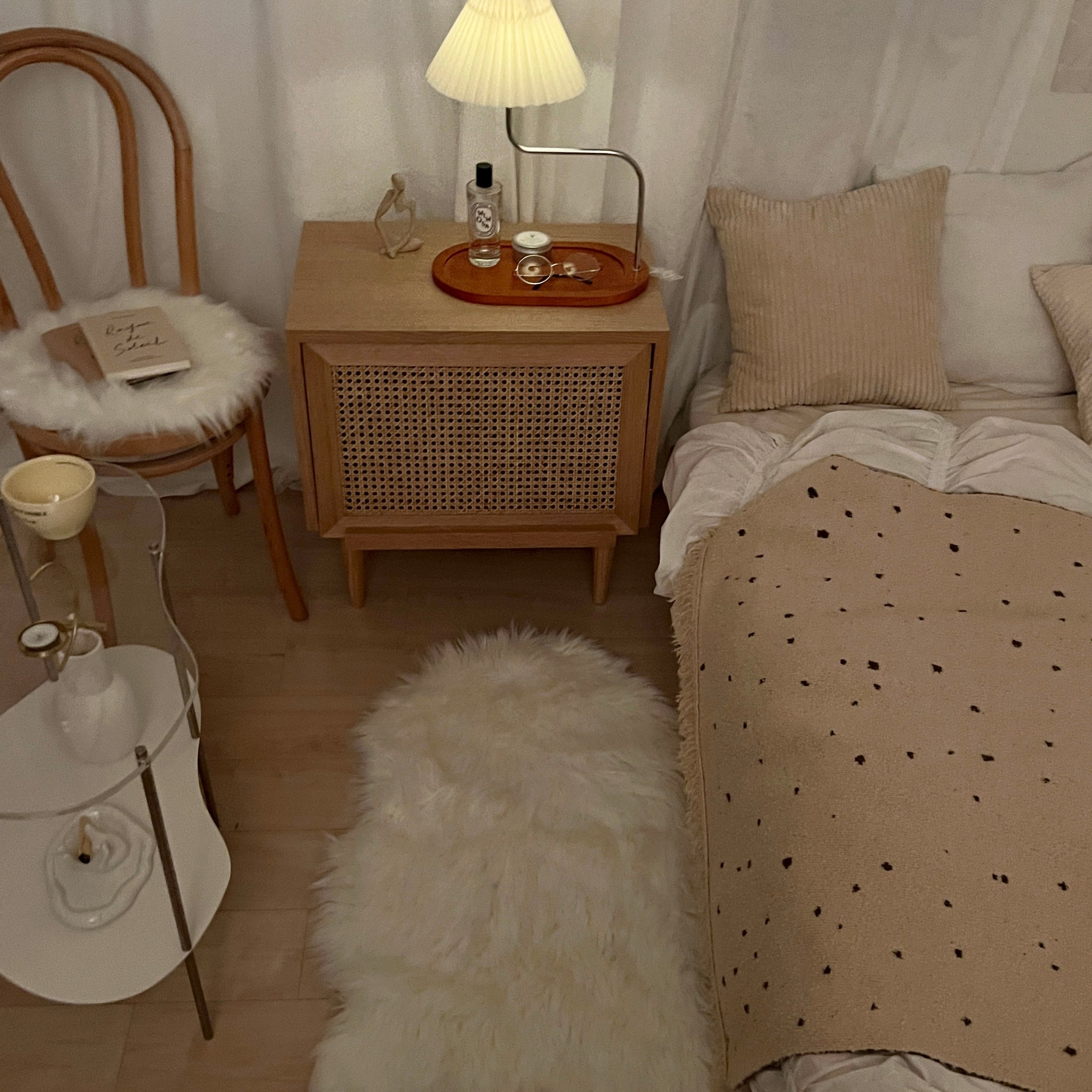 AL-2906-Little Rooms select-ウールライクムートンラグ