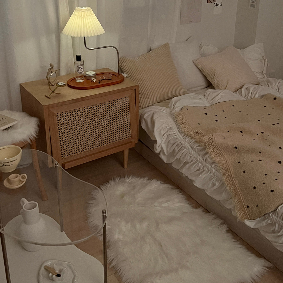 AL-2906-Little Rooms select-ウールライクムートンラグ