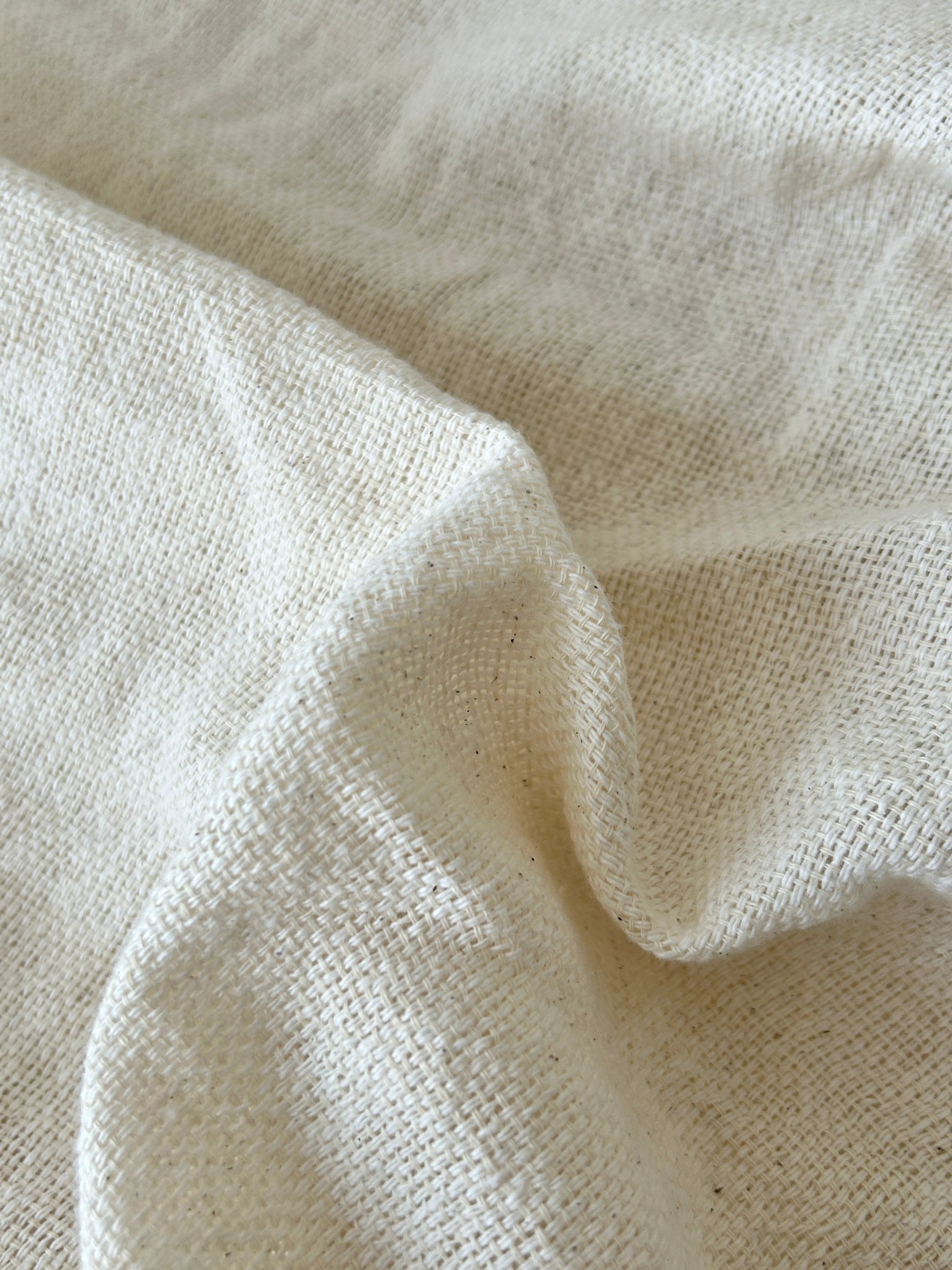 BR-3427-Little Rooms select-セミオーダーサイズ｜cotton100% ナチュラルレースカーテン フリンジ 生成り 1枚