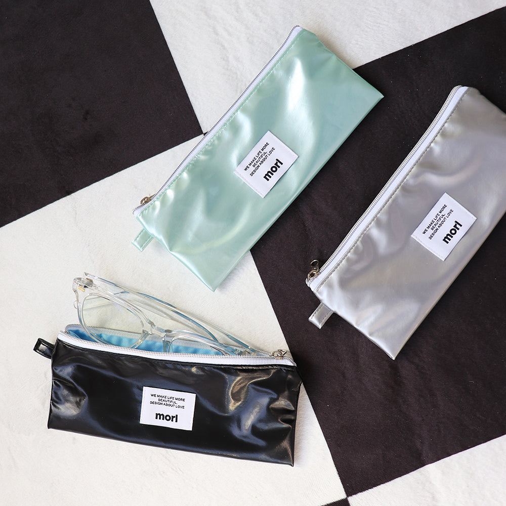 BR-3853-morl-morl ポーチ｜Enamel pouch（long）