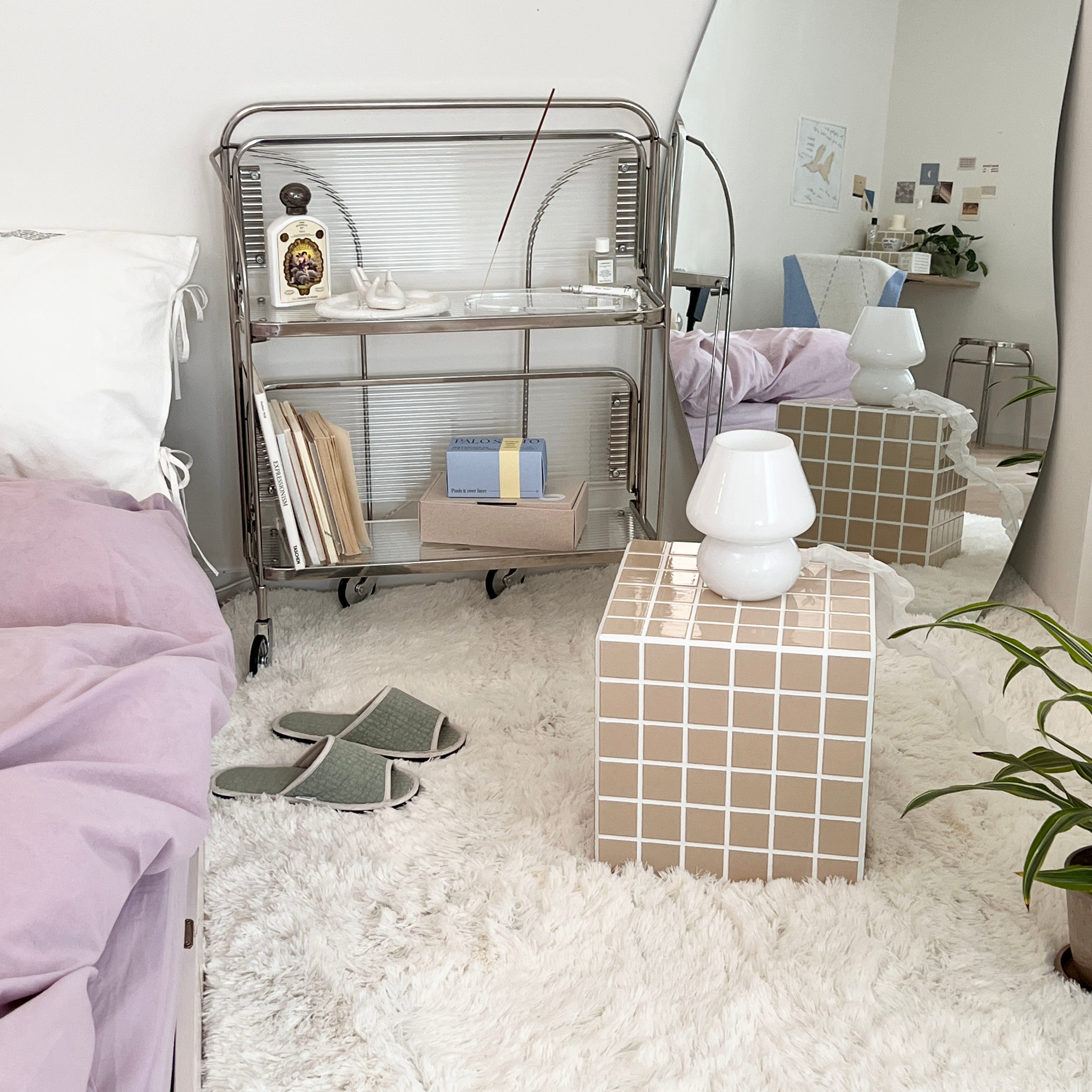 BR-2772-Little Rooms select-puppy 洗えるシャギーラグ