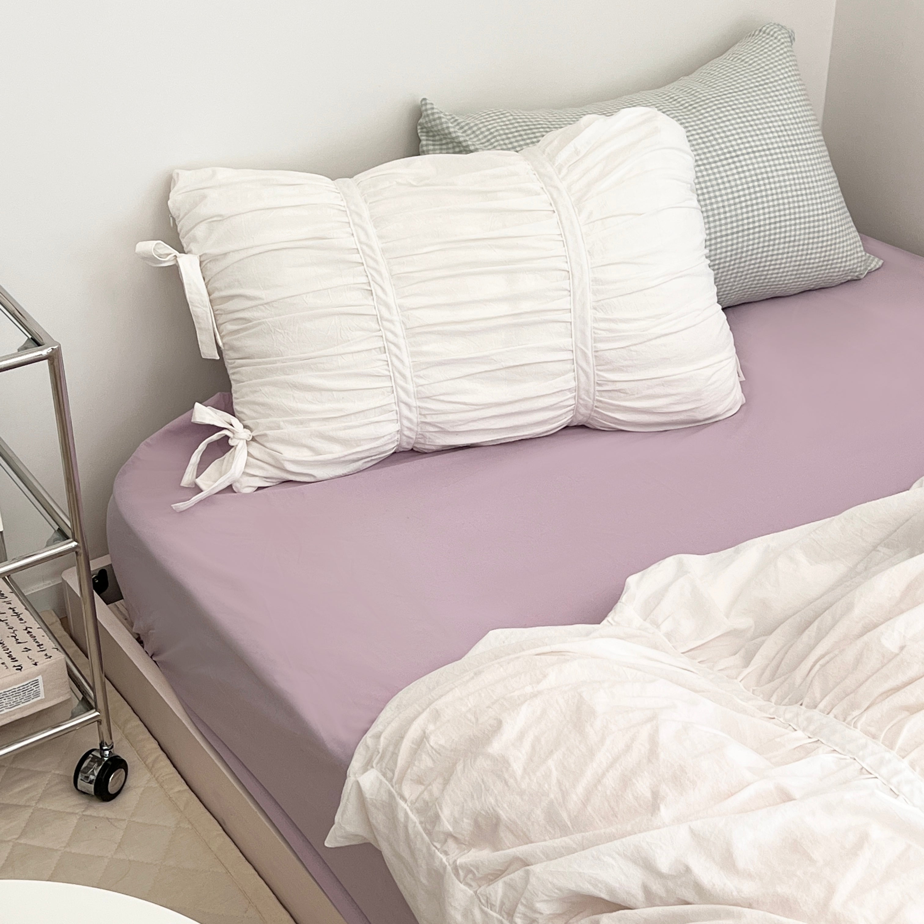 OR-2009-Little Rooms-ボックスシーツ｜plain mattress cover -pale color-