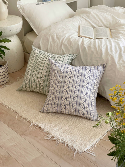 BR-3914-BEURRE BLEU-BEURRE BLEU クッションカバー｜cottage