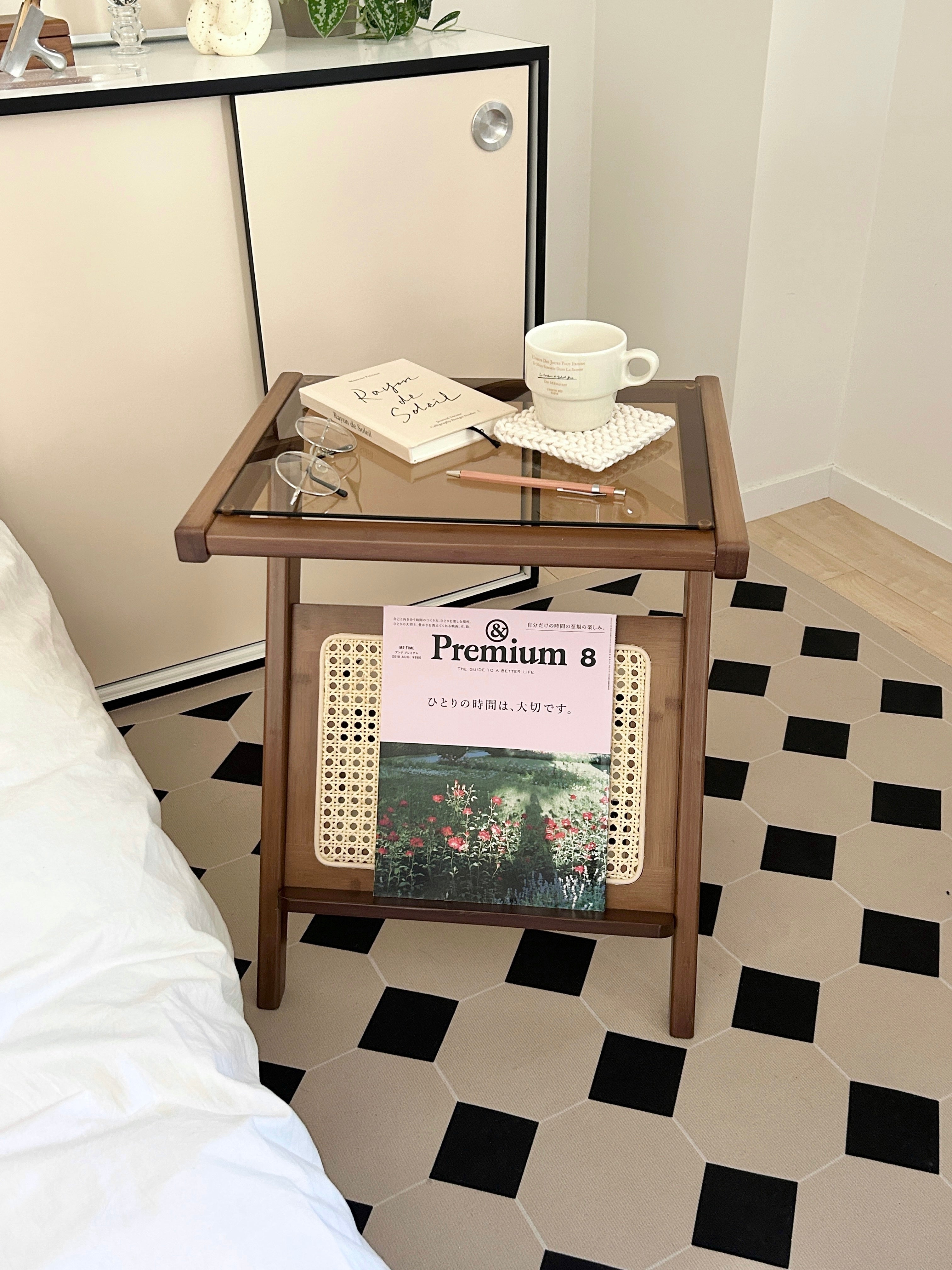 AL-3488-Little Rooms select-ウッドラタンコーヒーテーブル