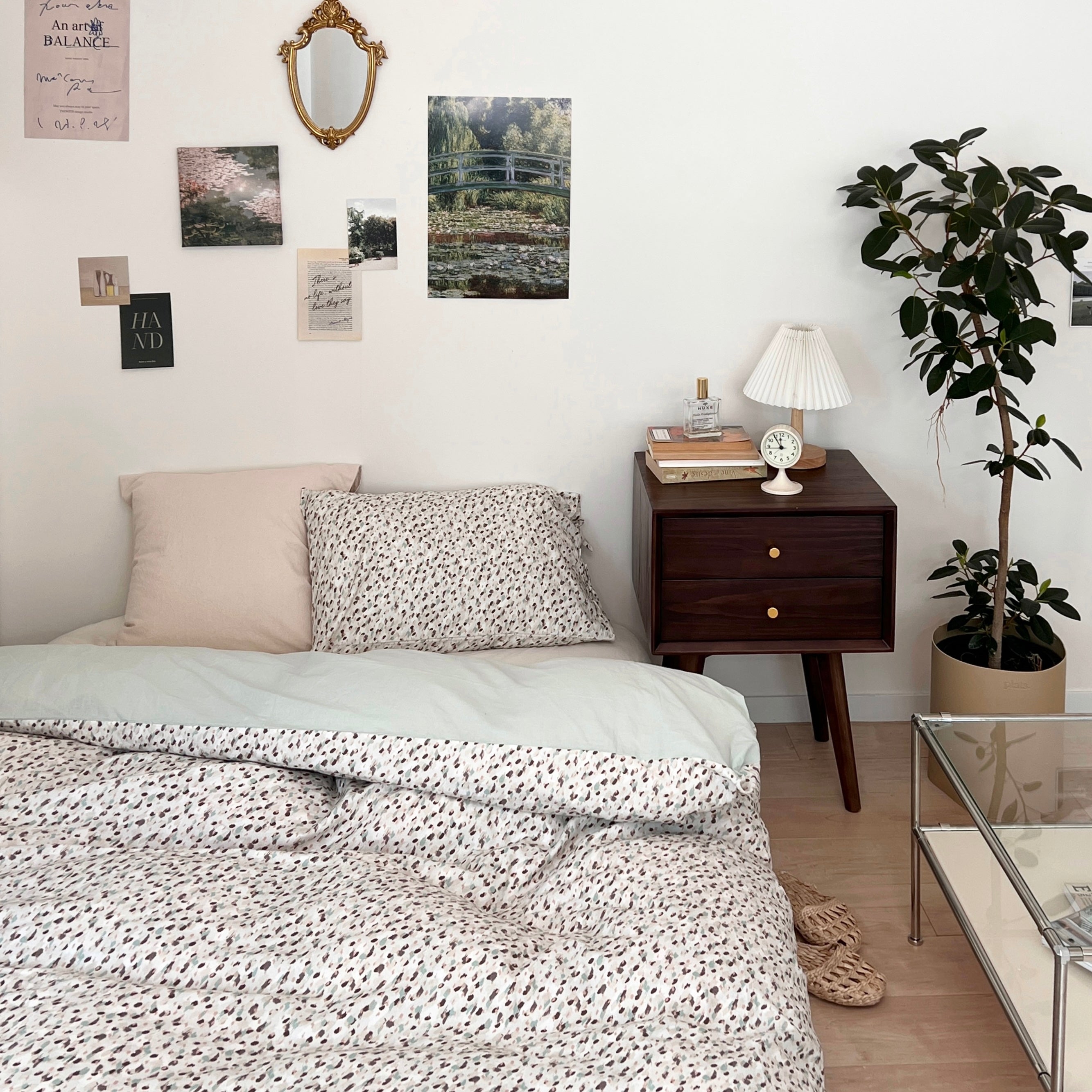 OR-2228-Little Rooms-リバーシブル布団カバー｜monet duvet cover