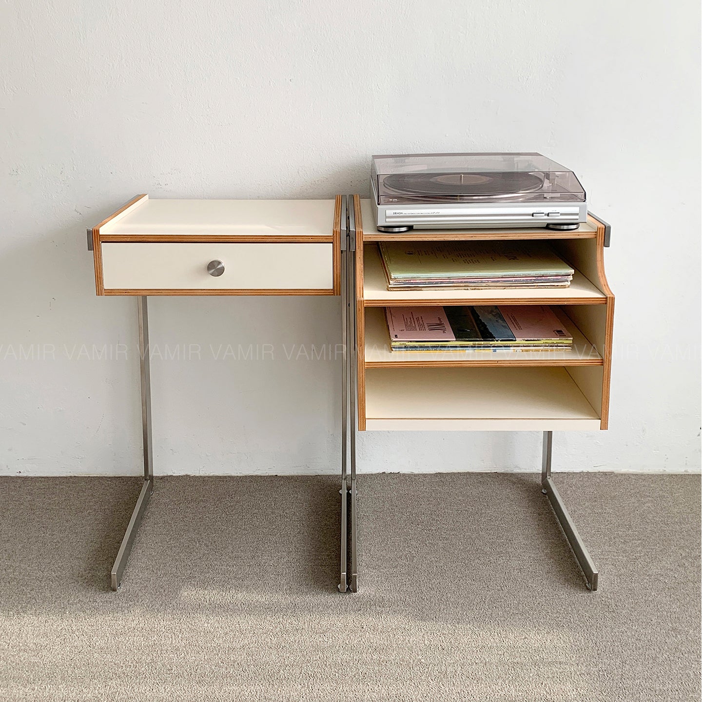 BR-2738-vamir-vamir サイドテーブル｜Morena LP side table（drawer）