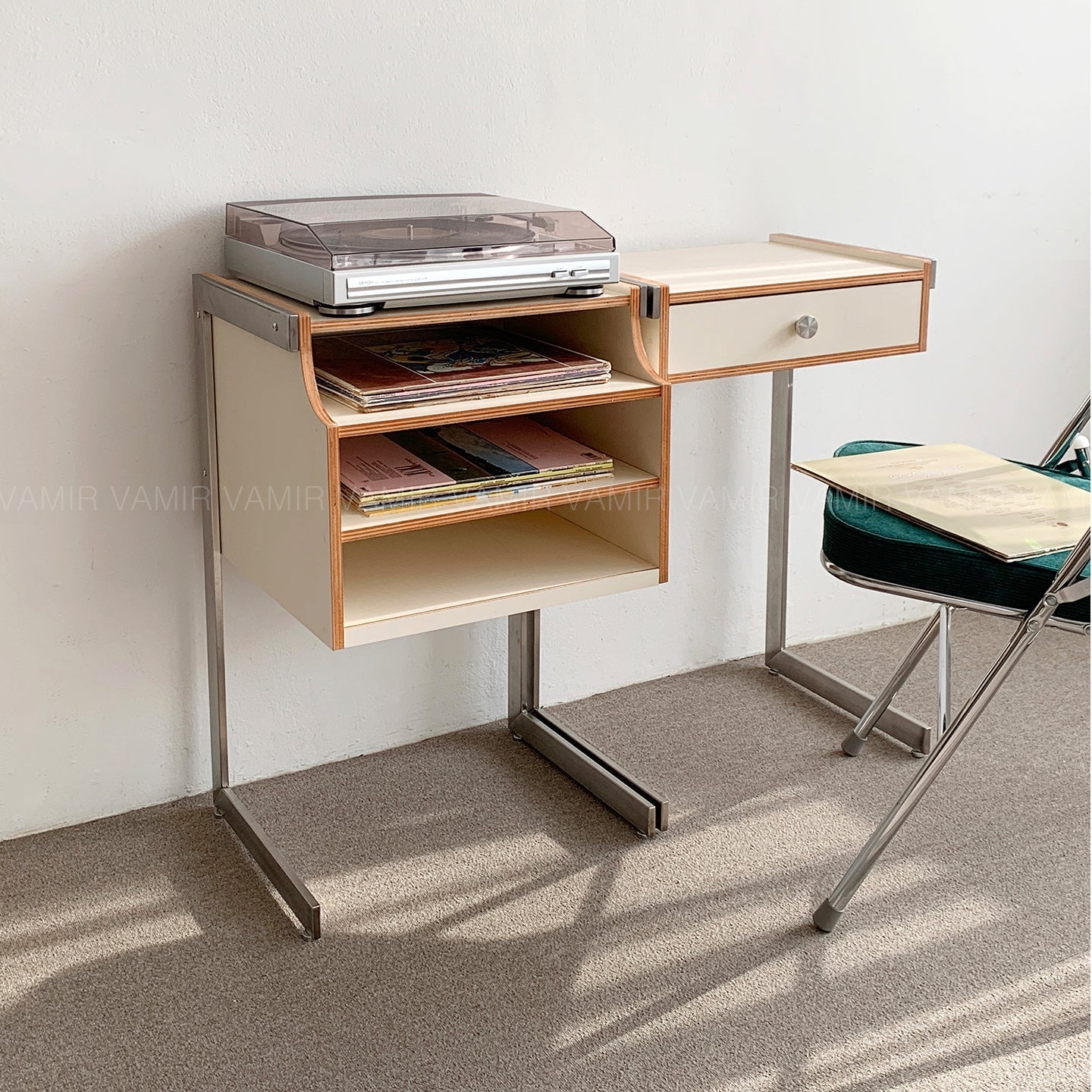 BR-2738-vamir-vamir サイドテーブル｜Morena LP side table（drawer）