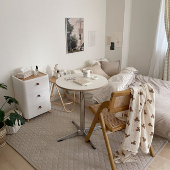 OR-2807-Little Rooms-ふわっと軽やかキルトラグ air rug -nuance color-