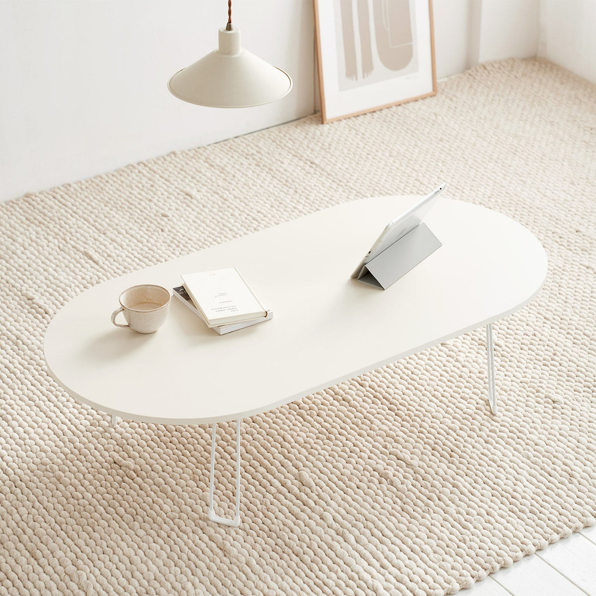 BR-2680-Roomnhome-Roomnhome｜The round 折りたたみローテーブル