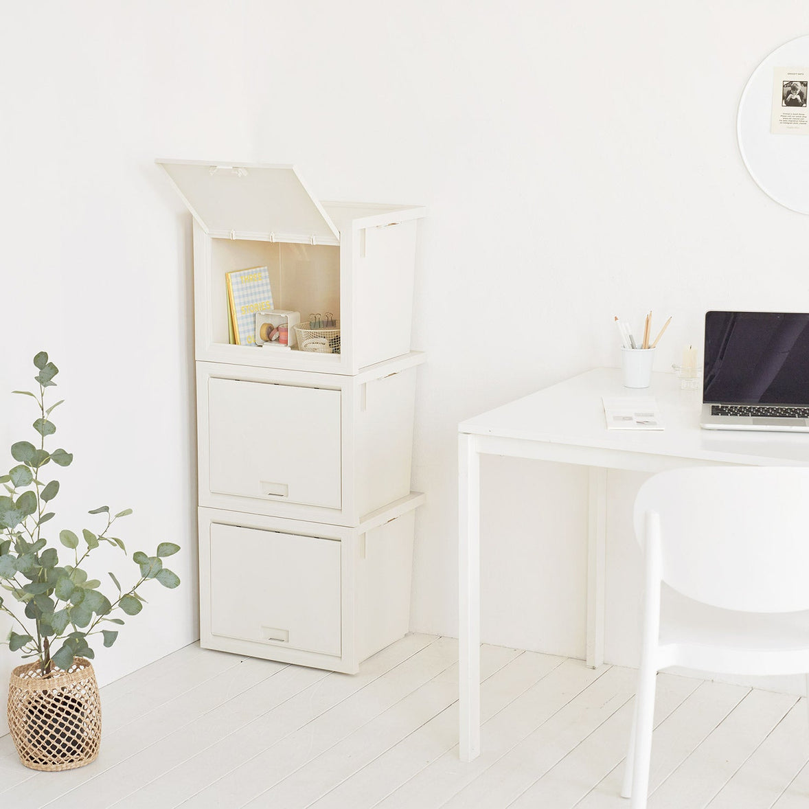 BR-2694-Roomnhome-Roomnhome｜Mild オープンドア収納ボックス 3個セット