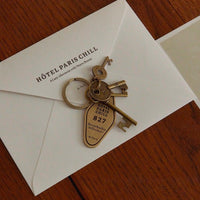 NCB56-00063A-HOTEL PARIS CHILL-HOTEL PARIS CHILL キーホルダー｜827 Hotel Room Keychain