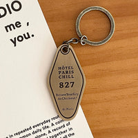 NCB56-00063A-HOTEL PARIS CHILL-HOTEL PARIS CHILL キーホルダー｜827 Hotel Room Keychain