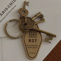 NCB56-00063A-HOTEL PARIS CHILL-HOTEL PARIS CHILL キーホルダー｜827 Hotel Room Keychain
