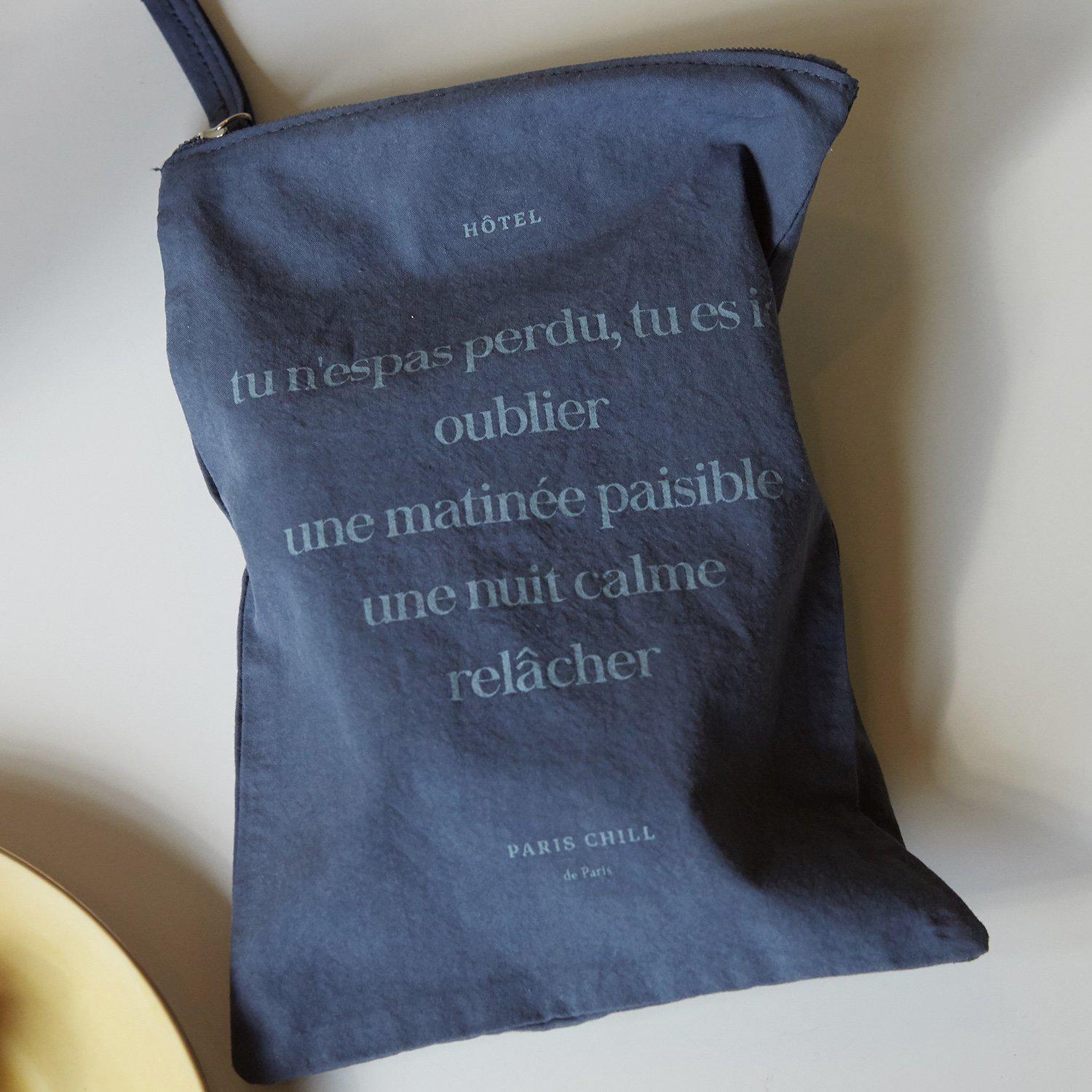 NCB56-00059D-HOTEL PARIS CHILL-HOTEL PARIS CHILL ポーチ｜Journey Pouch