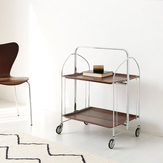 BR-3668-MARKET B-MARKET B｜SIMPLE 折りたたみ式トロリーラック