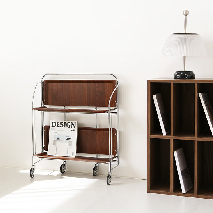 BR-3668-MARKET B-MARKET B｜SIMPLE 折りたたみ式トロリーラック
