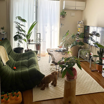 OR-1326-Little Rooms-air rug ふわっと軽やかキルトラグ nuance color