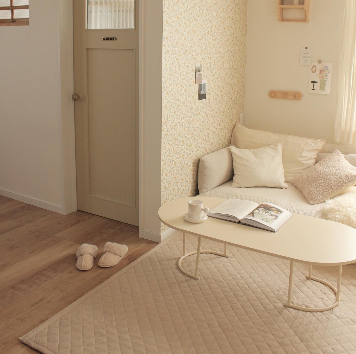 OR-1328-Little Rooms-air rug ふわっと軽やかキルトラグ nuance color