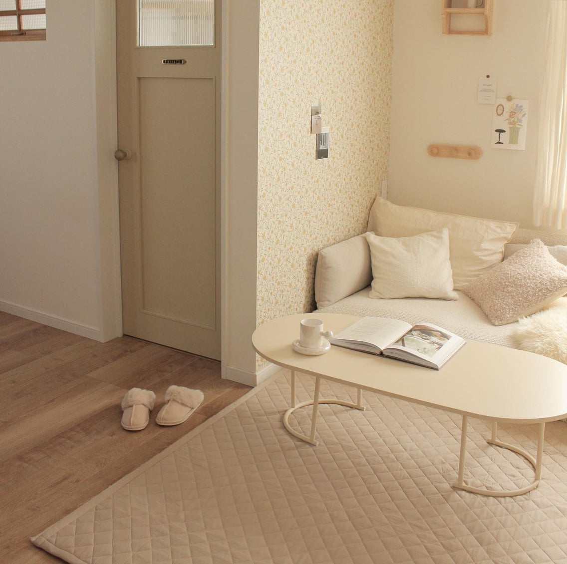 OR-1328-Little Rooms-air rug ふわっと軽やかキルトラグ nuance color