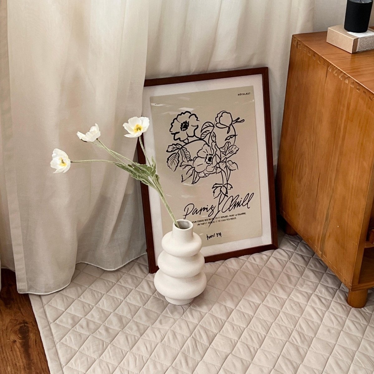 AL-1271 - Little Rooms select - セラミックウェーブフラワーベース