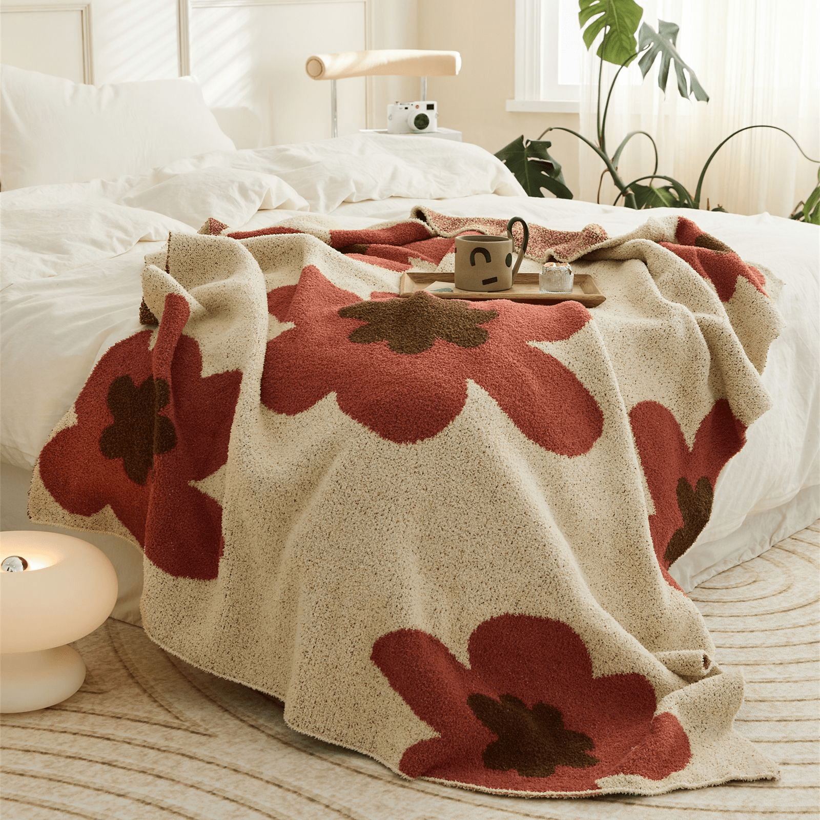 AL-3908-Little Rooms select-もっちりブランケット flower sketch
