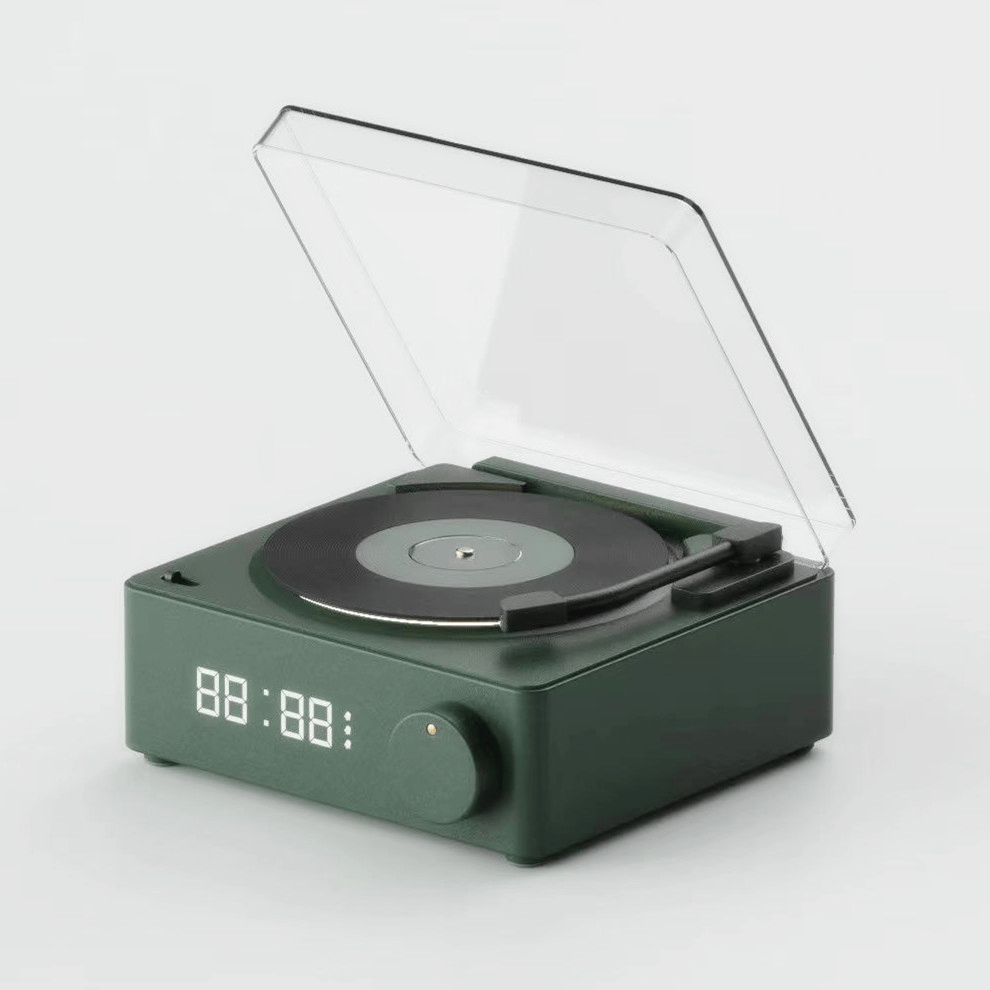 AL-4593-Little Rooms select-レコードプレーヤー風 bluetoothスピーカー