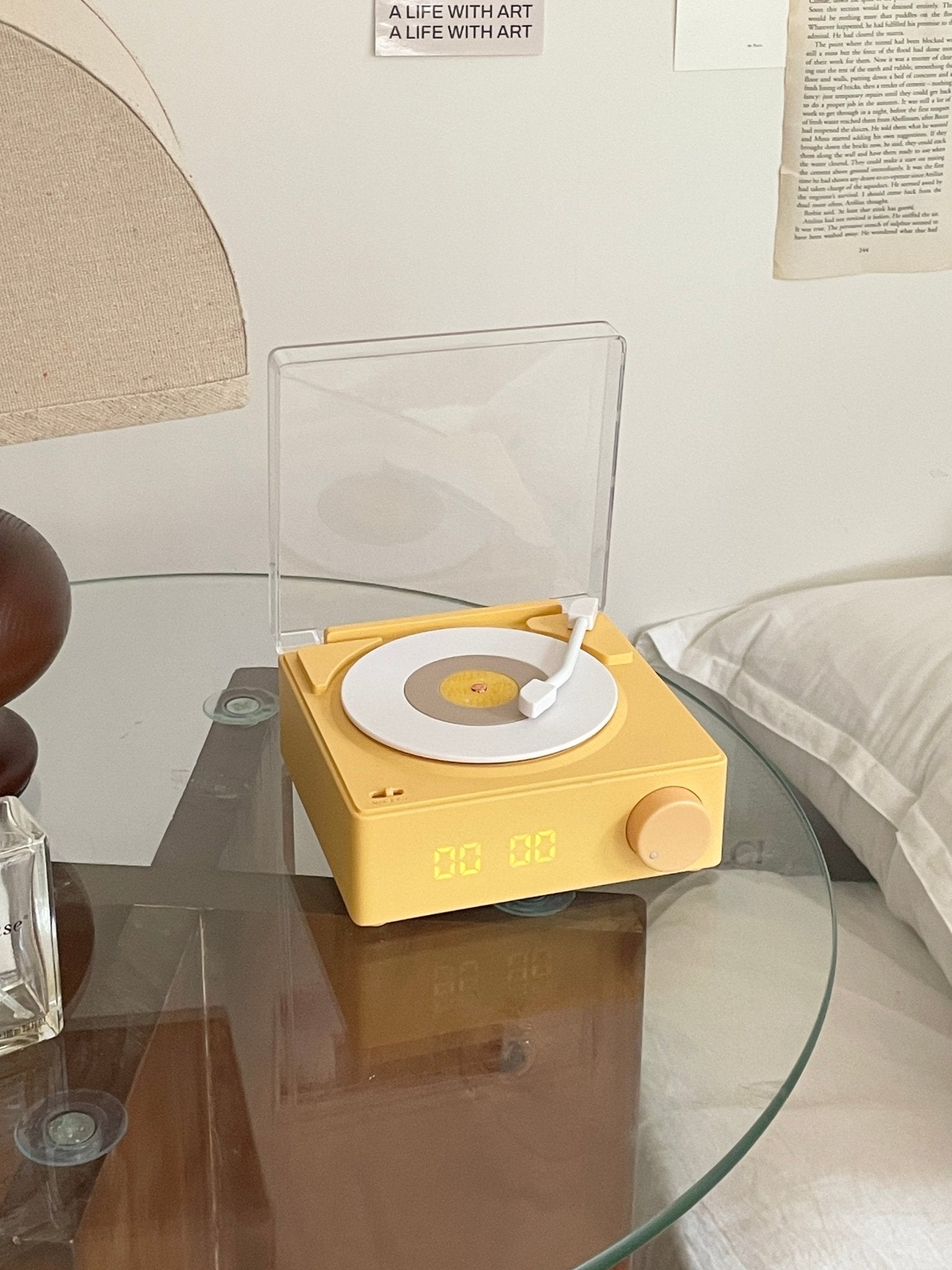 AL-4594-Little Rooms select-レコードプレーヤー風 bluetoothスピーカー