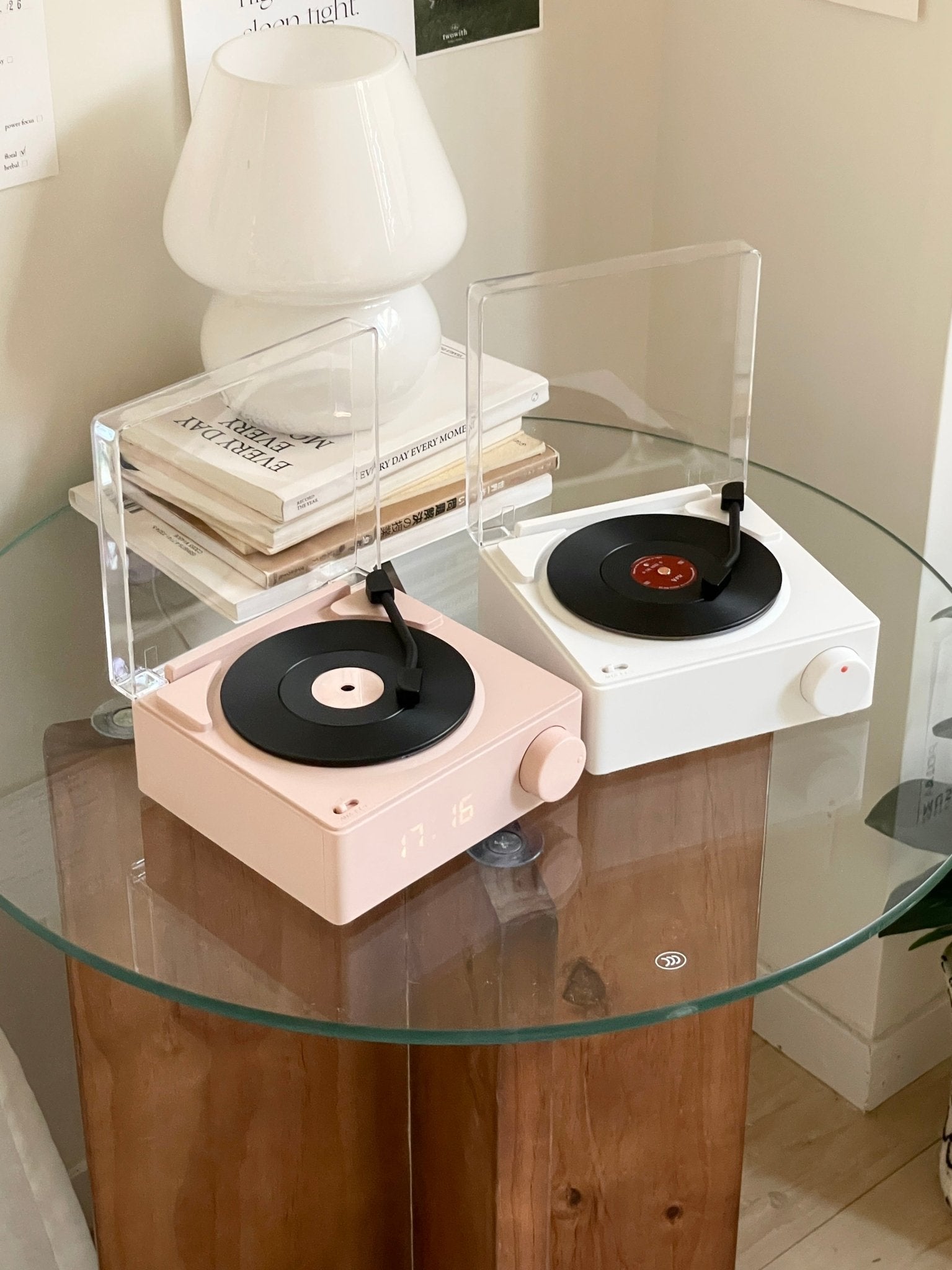 AL-4594-Little Rooms select-レコードプレーヤー風 bluetoothスピーカー