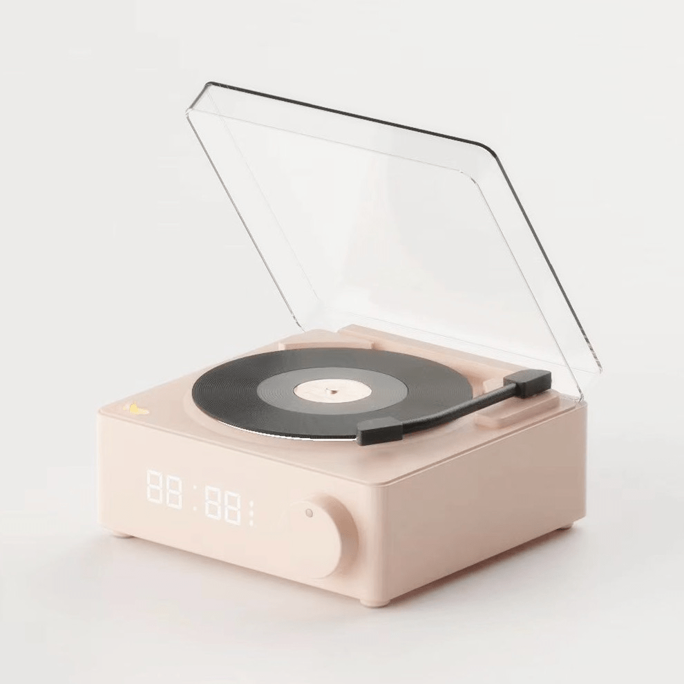 AL-4594-Little Rooms select-レコードプレーヤー風 bluetoothスピーカー