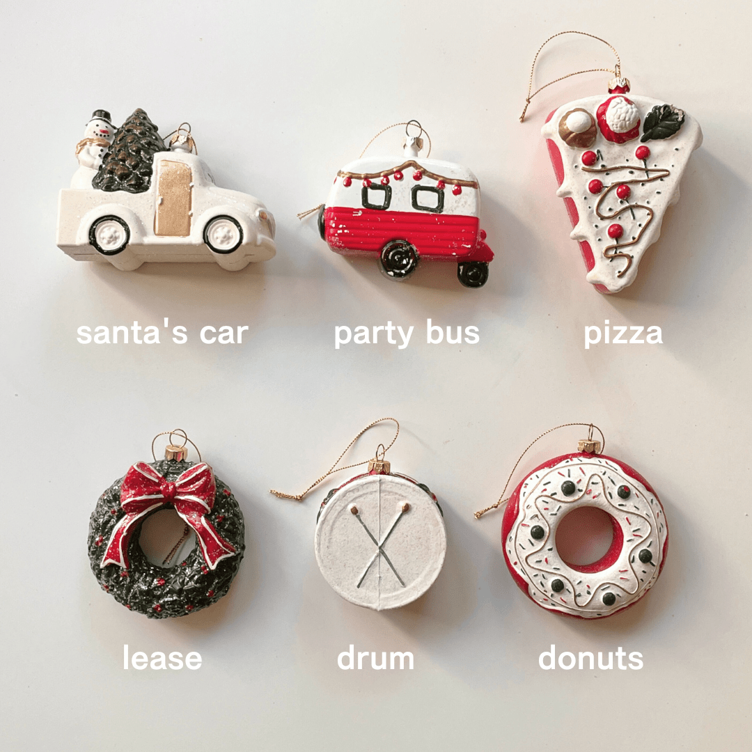 AL-4602-Little Rooms select-クリスマスオーナメント party