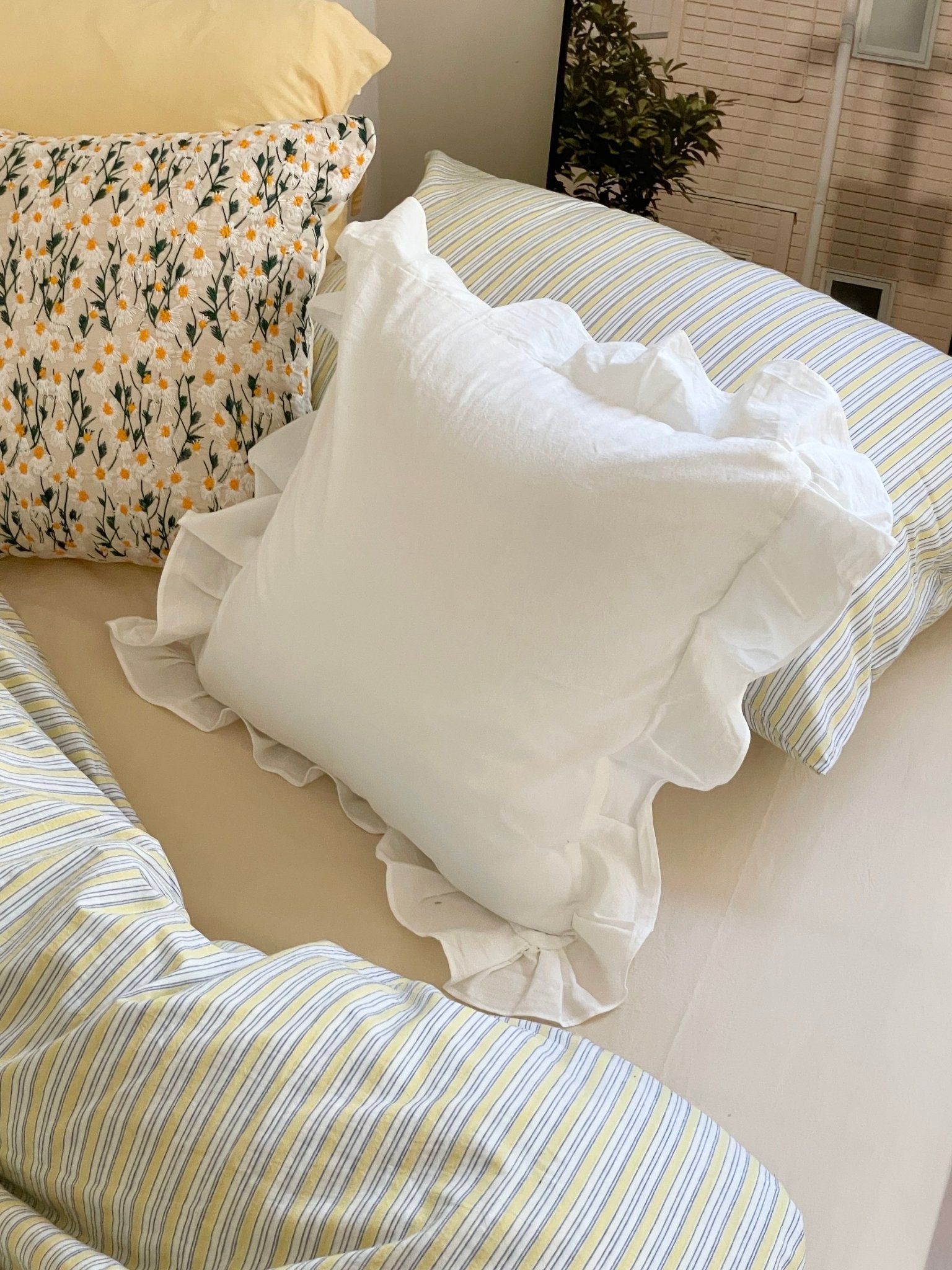 AL-5295-Little Rooms select-コットンフリルクッションカバー