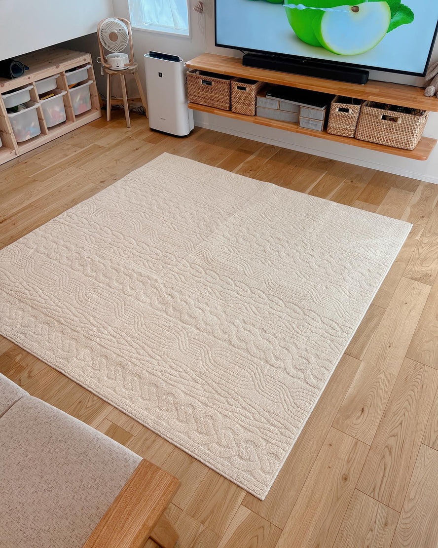 BR-2539-Little Rooms select-daily 洗えるラグ knit