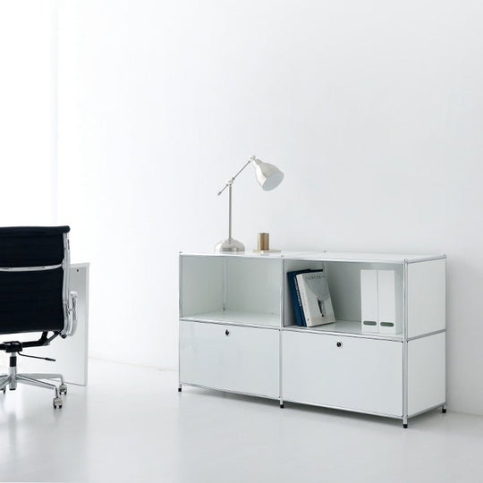 BR-4542-MARKET B-MARKET B｜SIMPLIE モジュール2×2段収納ラック