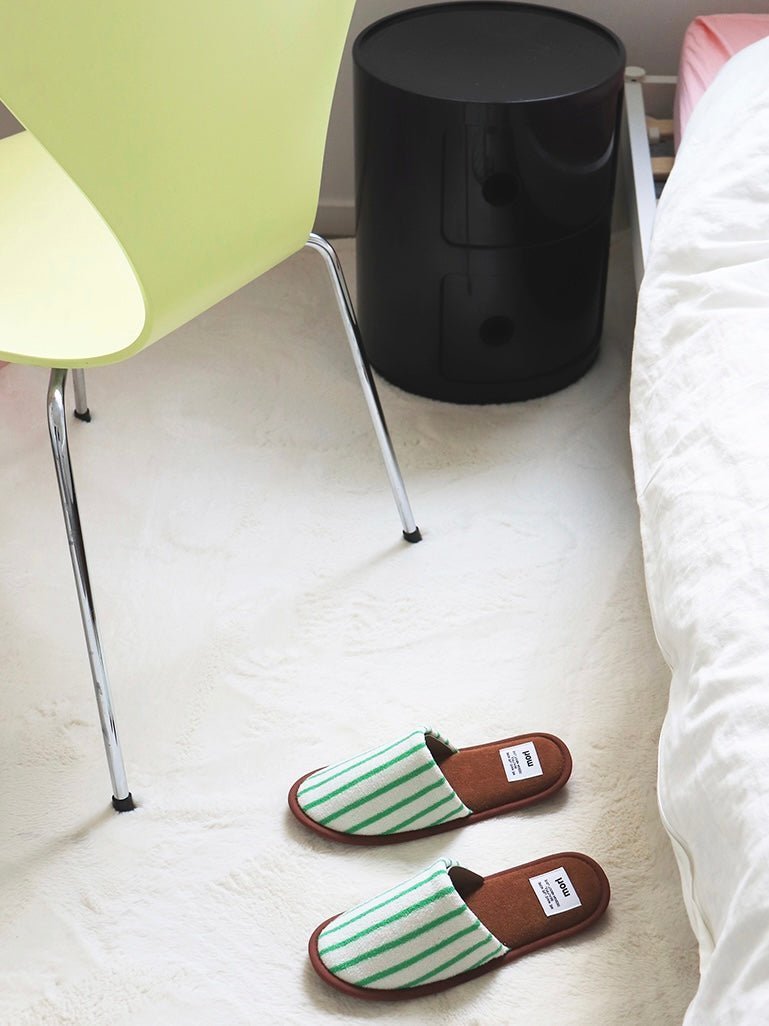 BR-3317 - morl - morl ルームシューズ｜Stripe room shoes