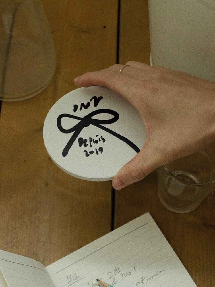 BR-4361 - onoffmansion - onoffmansion コースター｜vacances d'été tea coaster（ribbon）