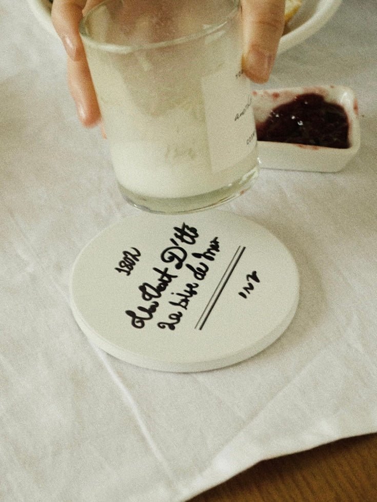 BR-4362 - onoffmansion - onoffmansion コースター｜vacances d'été tea coaster（lettering）