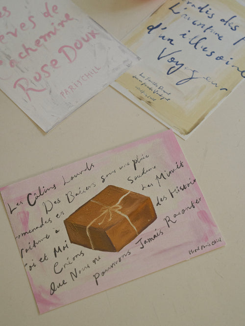 BR-4122-HOTEL PARIS CHILL-HOTEL PARIS CHILL ポストカード｜A Package for You Postcard