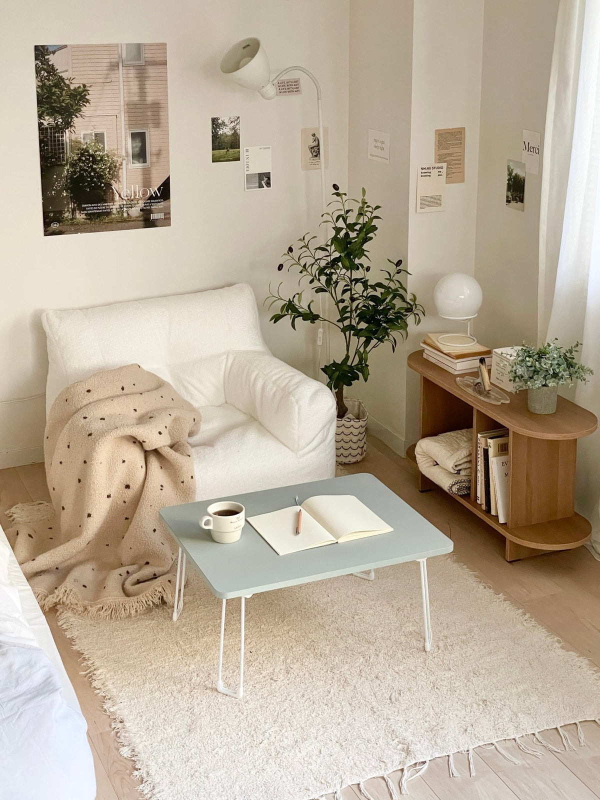 BR-4722-Roomnhome-【Little Rooms限定】Roomnhome｜ビスフォーク折りたたみテーブル