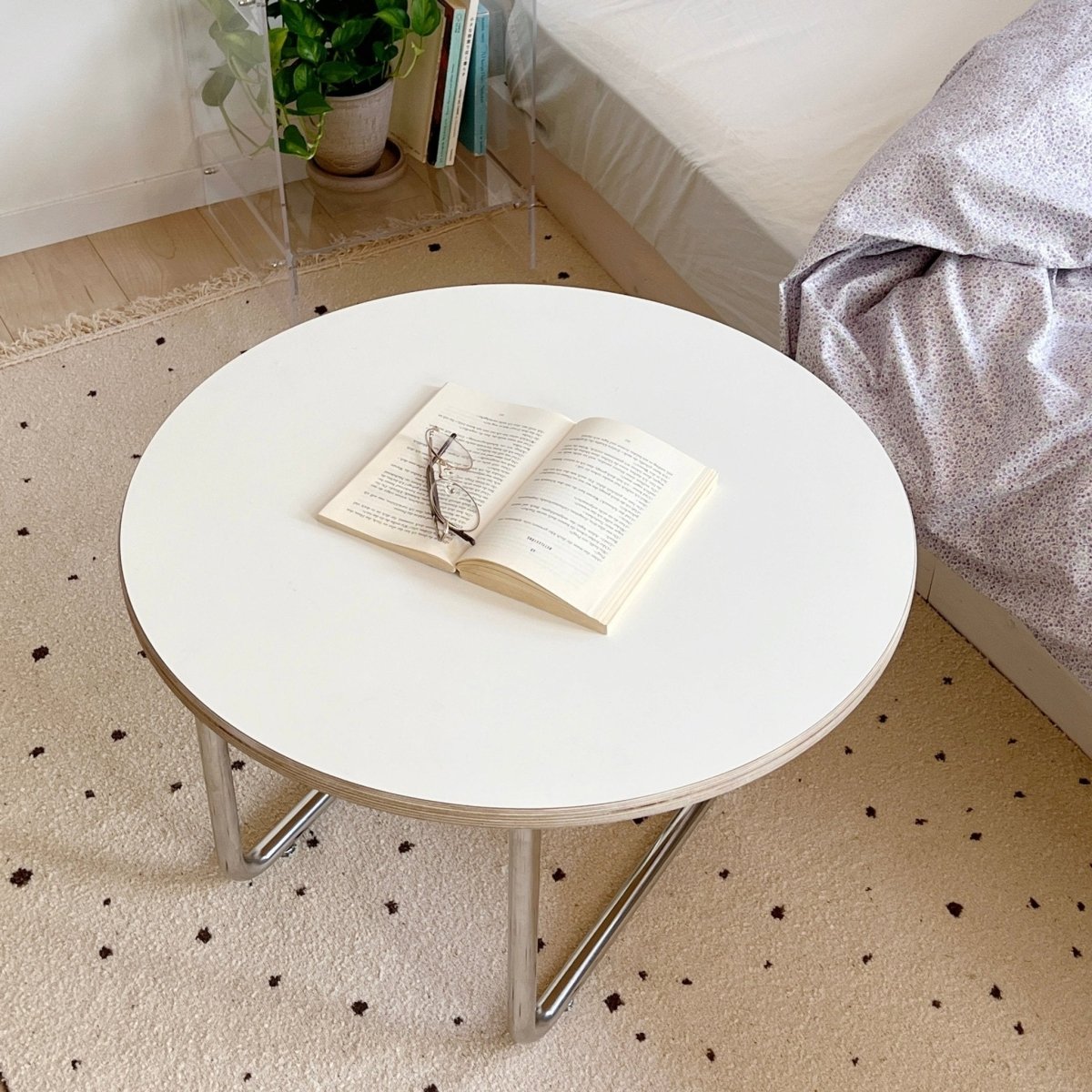 BR-1433 - vamir - vamir ローテーブル｜Stainless Banding HPL Round Table