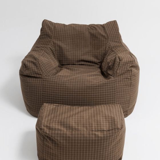 Brown Check のソファ