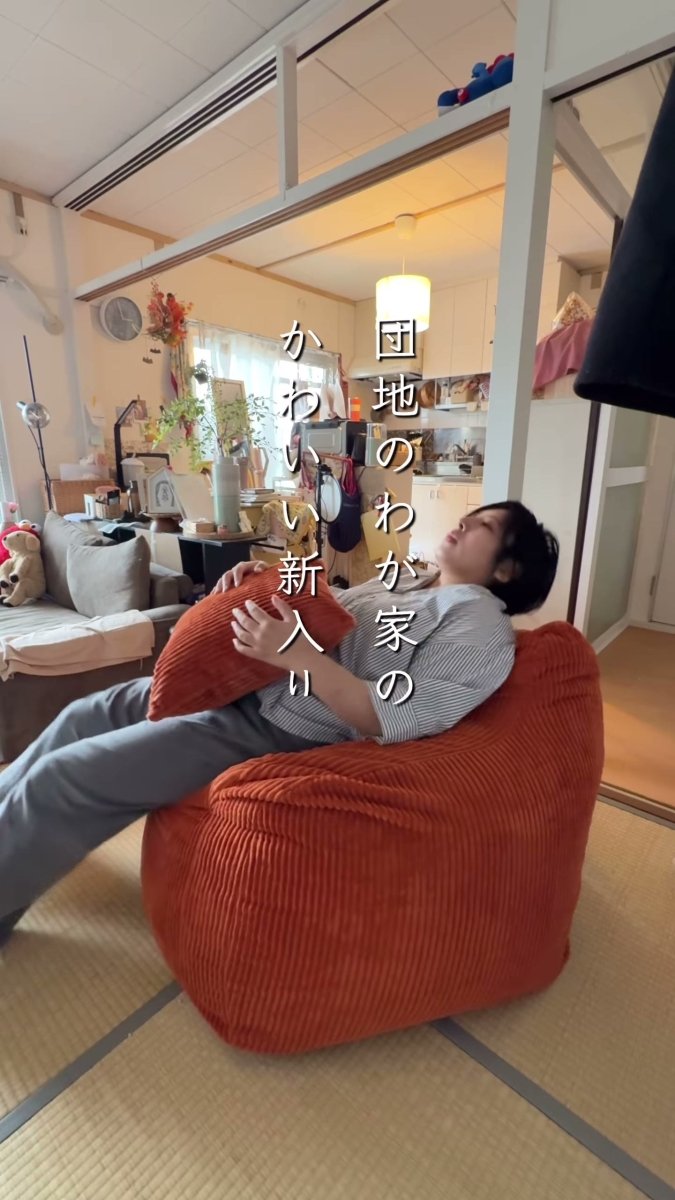 団地のわが家の かわいい新入り